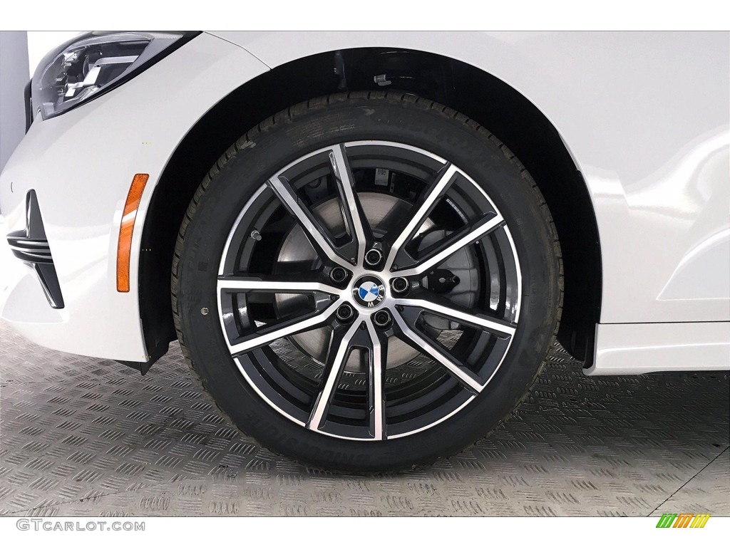 2021 3 Series 330i Sedan - Alpine White / Black photo #12
