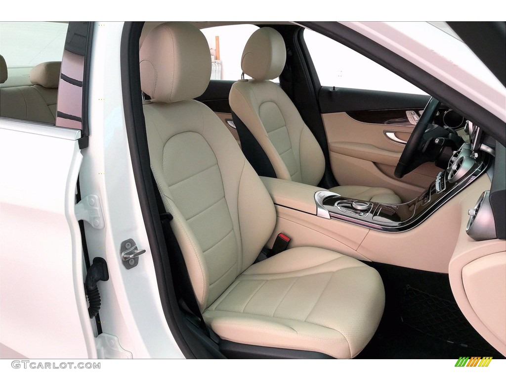 Silk Beige/Black Interior 2017 Mercedes-Benz C 300 4Matic Sedan Photo #140031688