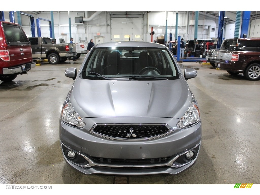 Mercury Gray 2017 Mitsubishi Mirage SE Exterior Photo #140031799