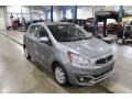 2017 Mercury Gray Mitsubishi Mirage SE  photo #3