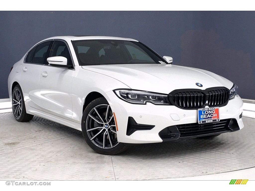 2021 3 Series 330i Sedan - Alpine White / Black photo #19