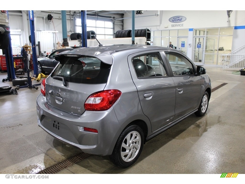 Mercury Gray 2017 Mitsubishi Mirage SE Exterior Photo #140031855