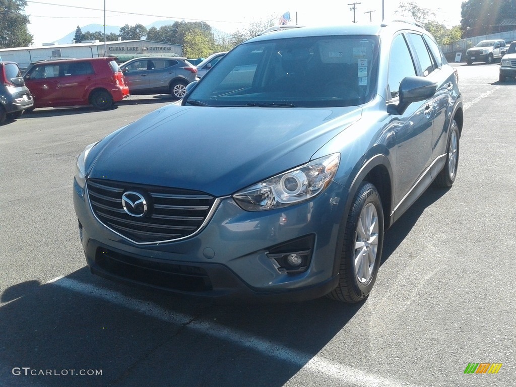2016 CX-5 Touring - Blue Reflex Mica / Black photo #2