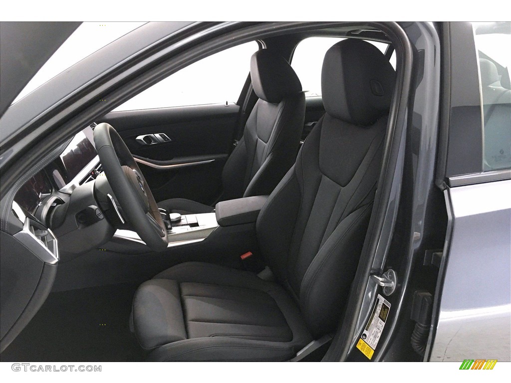 Black Interior 2021 BMW 3 Series M340i xDrive Sedan Photo #140032465