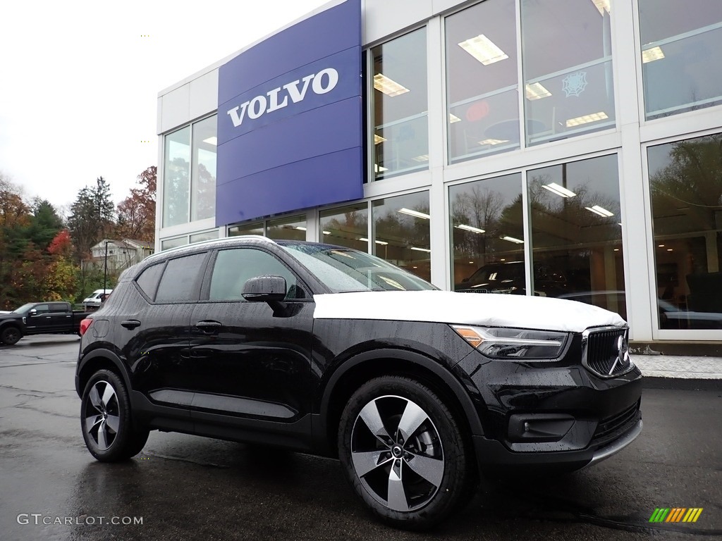2021 XC40 T5 Momentum AWD - Black Stone / Blond/Charcoal photo #1