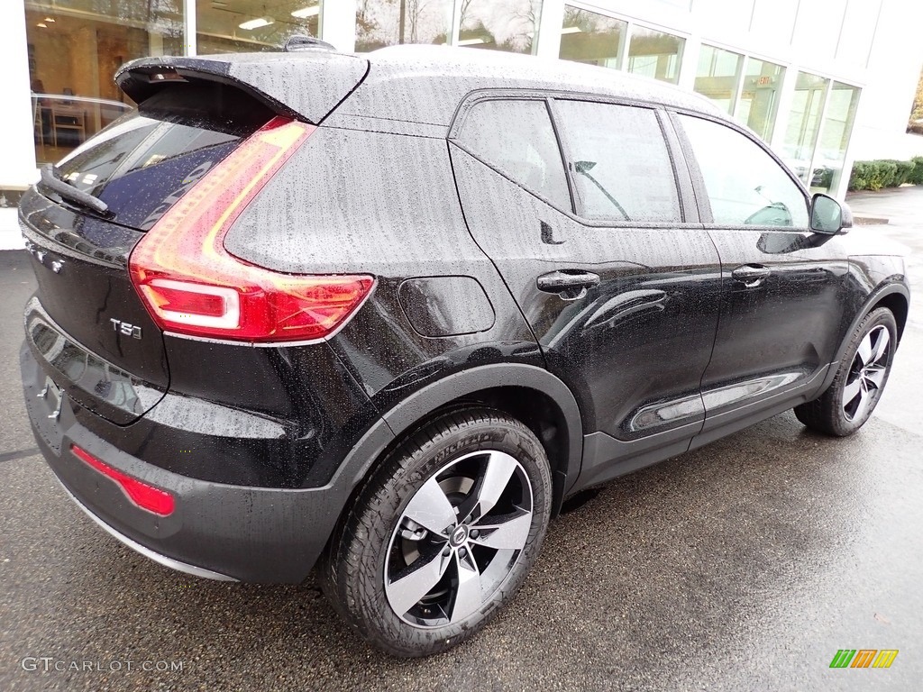 2021 XC40 T5 Momentum AWD - Black Stone / Blond/Charcoal photo #2