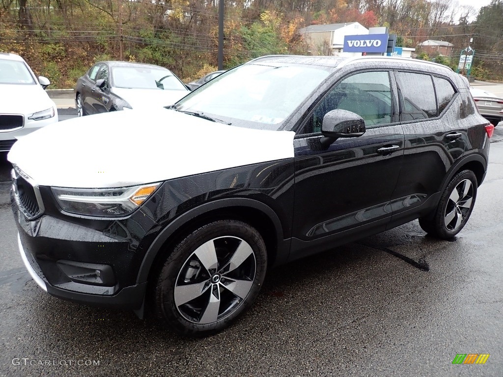 Black Stone 2021 Volvo XC40 T5 Momentum AWD Exterior Photo #140032588