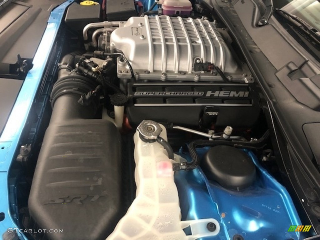 2015 Dodge Challenger SRT Hellcat 6.2 Liter SRT Hellcat HEMI Supercharged OHV 16-Valve VVT V8 Engine Photo #140032804