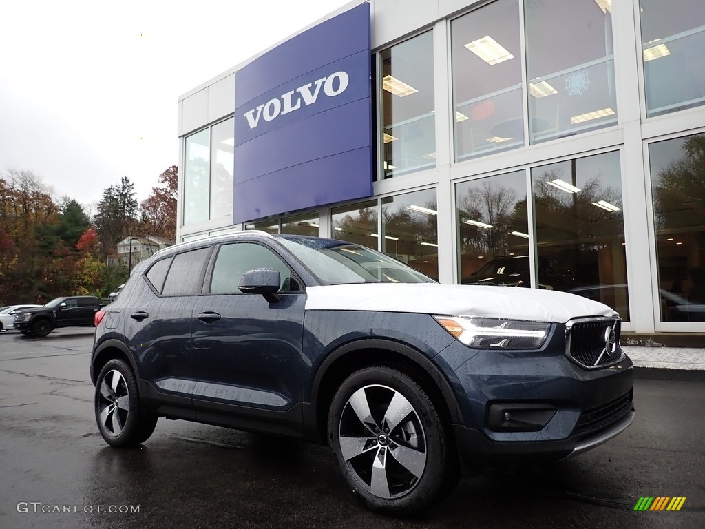 Denim Blue Metallic 2021 Volvo XC40 T5 Momentum AWD Exterior Photo #140032810