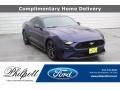 2020 Kona Blue Ford Mustang EcoBoost Fastback  photo #1
