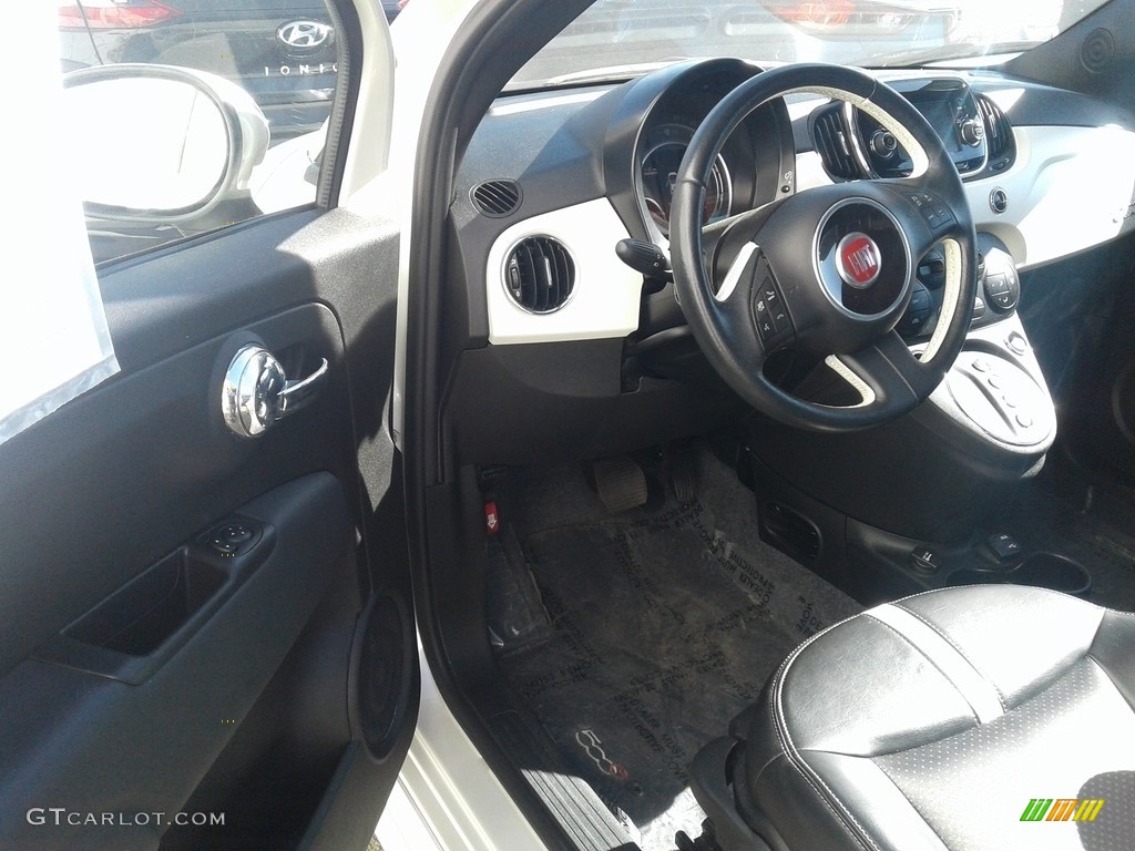 2016 Fiat 500e All Electric Front Seat Photo #140033182