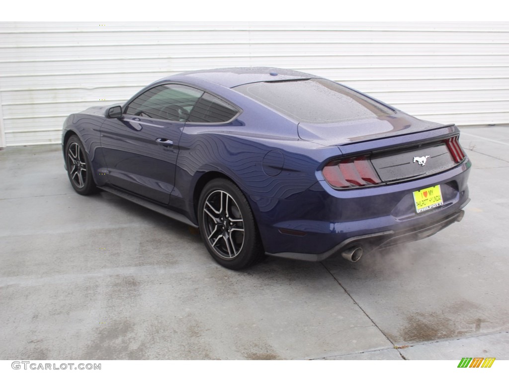 2020 Mustang EcoBoost Fastback - Kona Blue / Ebony photo #8