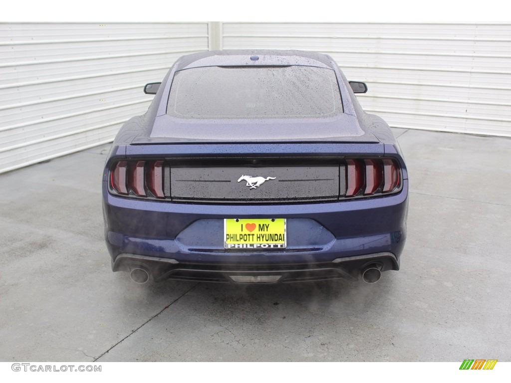 2020 Mustang EcoBoost Fastback - Kona Blue / Ebony photo #9