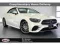 2021 designo Diamond White Metallic Mercedes-Benz E 450 Cabriolet  photo #1
