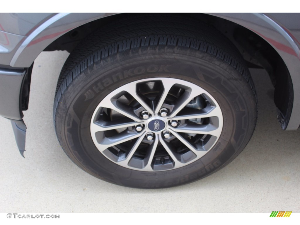 2019 F150 XLT SuperCrew - Magnetic / Black photo #5