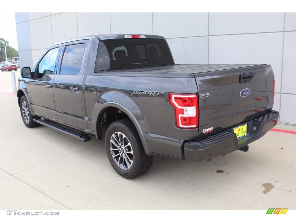 2019 F150 XLT SuperCrew - Magnetic / Black photo #6