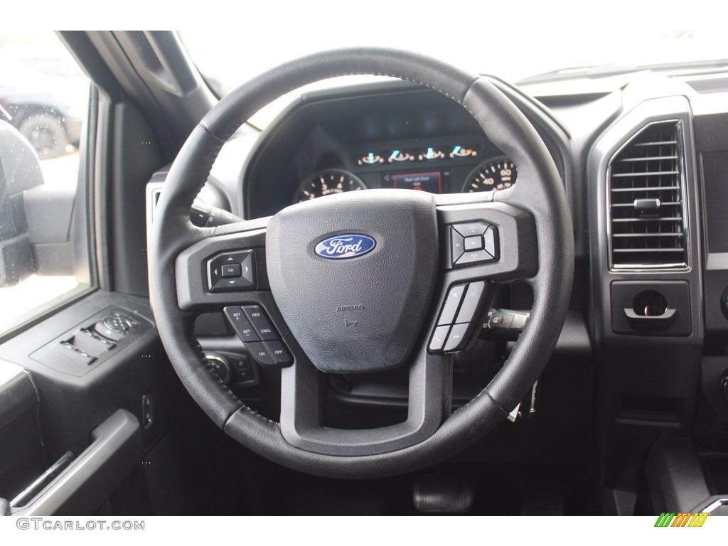 2019 F150 XLT SuperCrew - Magnetic / Black photo #21