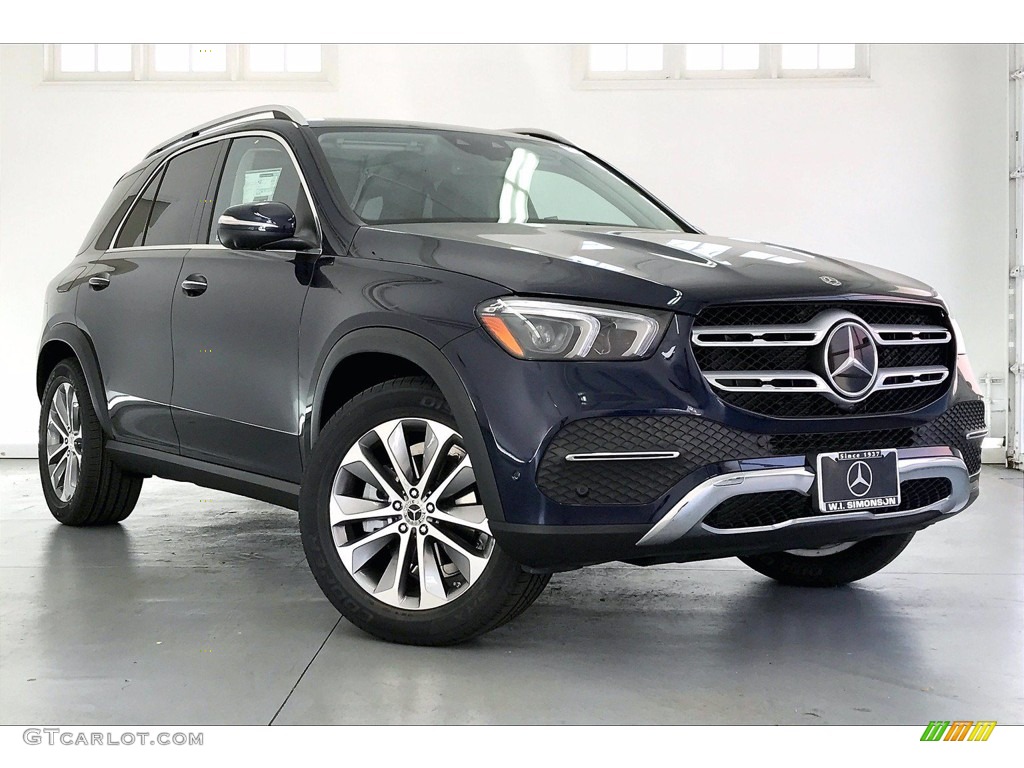 2021 GLE 350 - Lunar Blue Metallic / Black photo #11