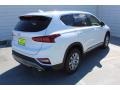 2020 Quartz White Hyundai Santa Fe SEL  photo #8