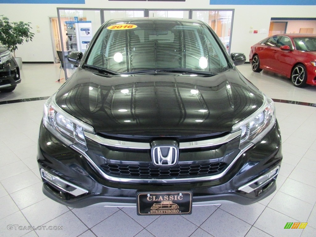 2016 CR-V EX AWD - Crystal Black Pearl / Black photo #1