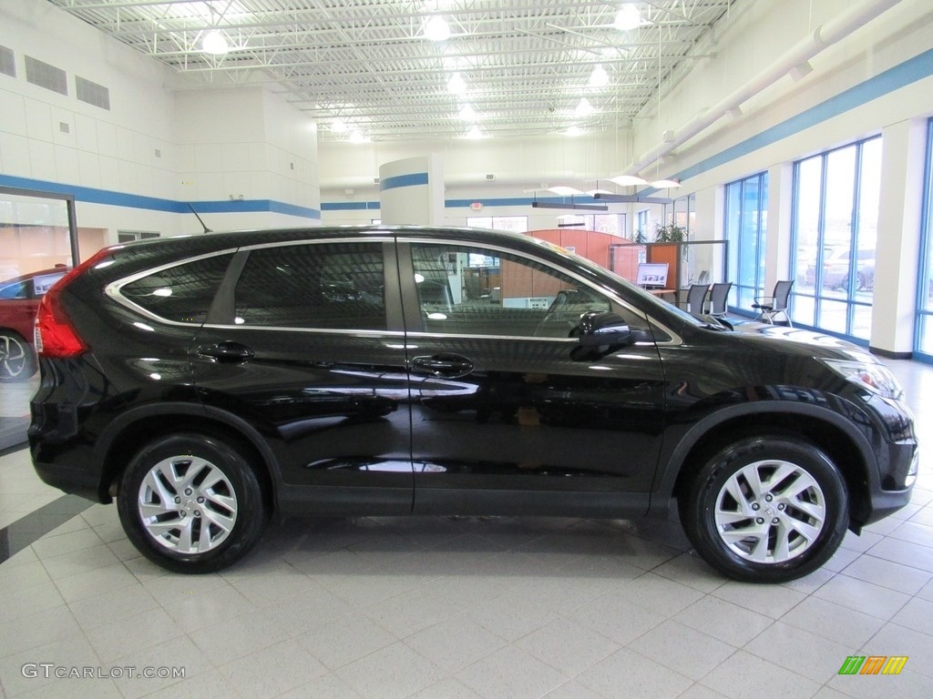 Crystal Black Pearl 2016 Honda CR-V EX AWD Exterior Photo #140035501
