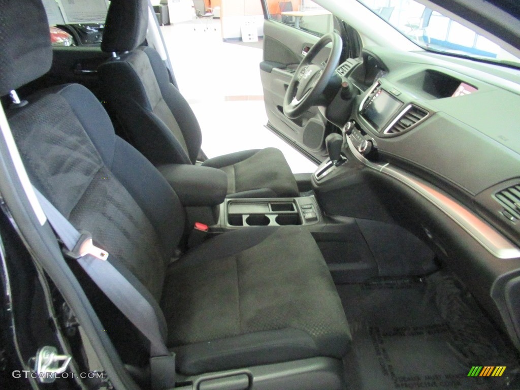 Black Interior 2016 Honda CR-V EX AWD Photo #140035684