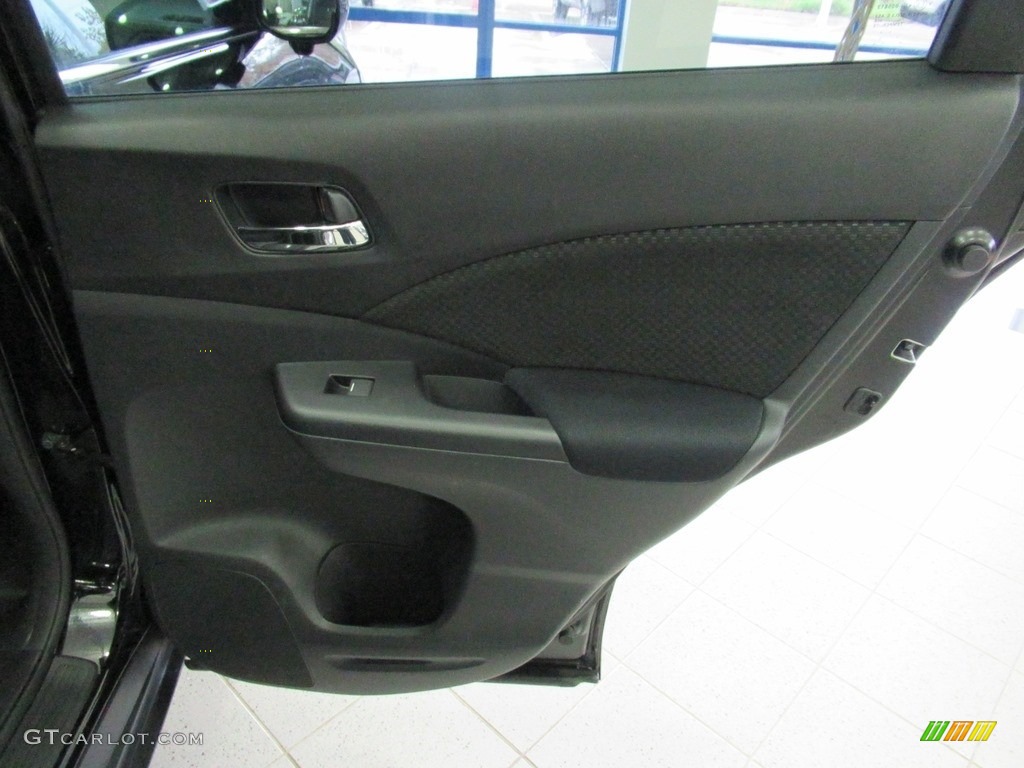 2016 Honda CR-V EX AWD Black Door Panel Photo #140035714