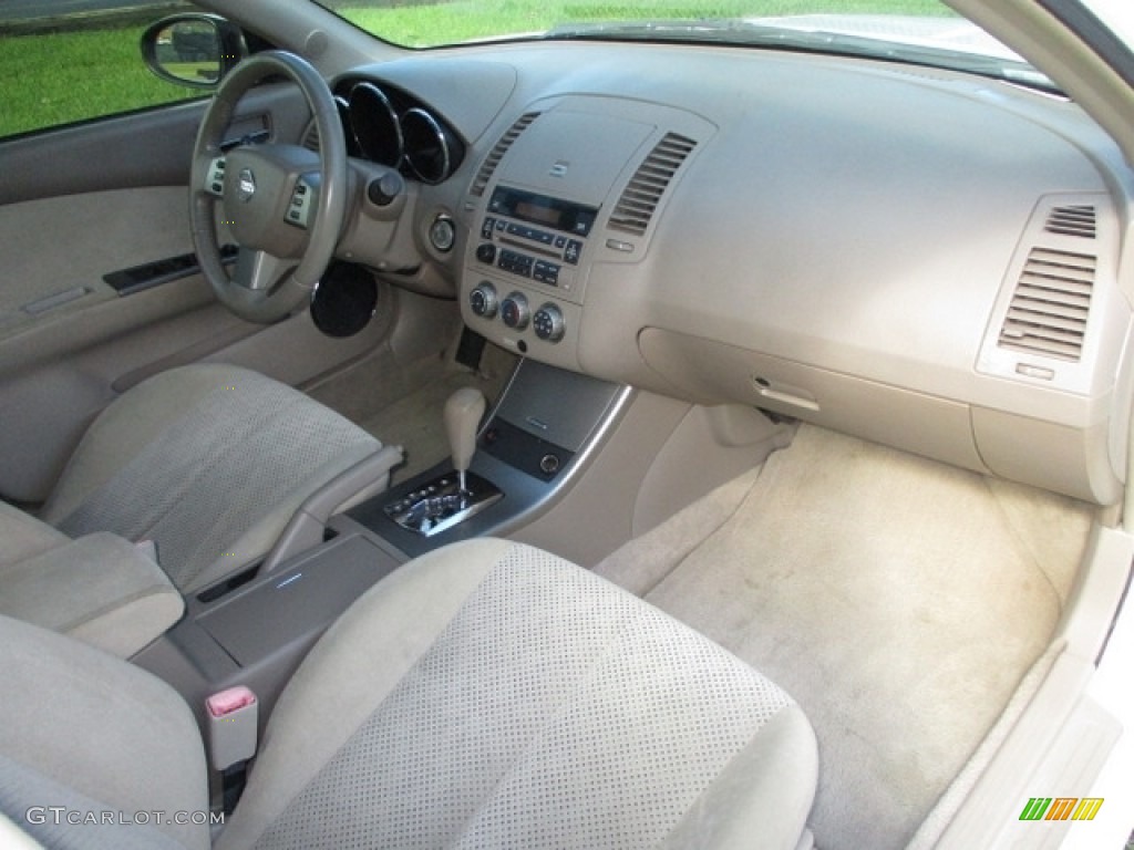2006 Altima 2.5 S - Satin White Pearl / Blond photo #10