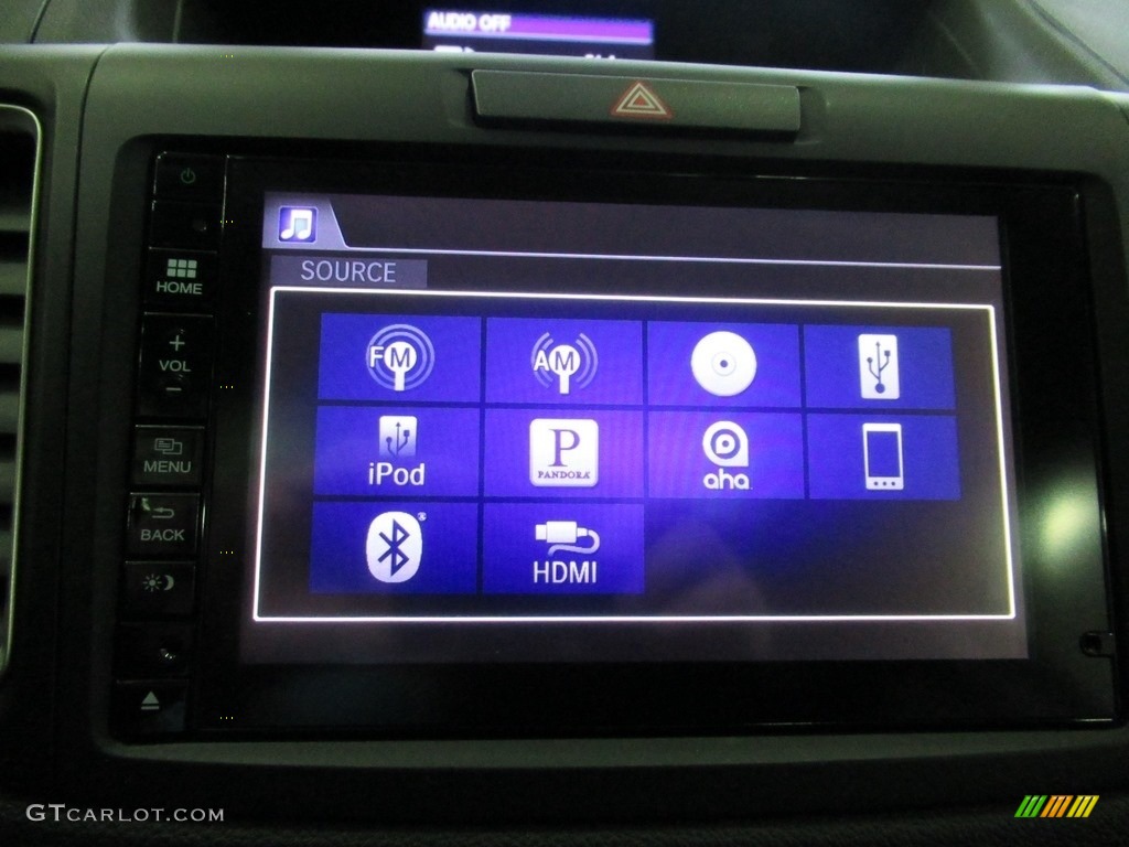 2016 CR-V EX AWD - Crystal Black Pearl / Black photo #37