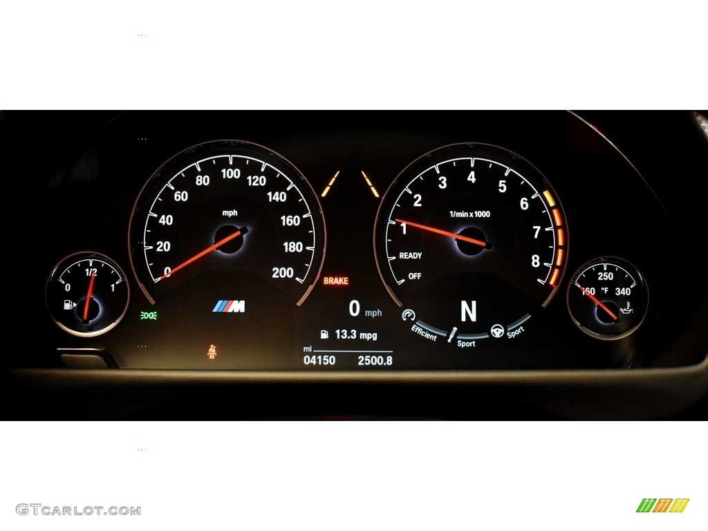 2017 BMW M3 Sedan Gauges Photo #140036017