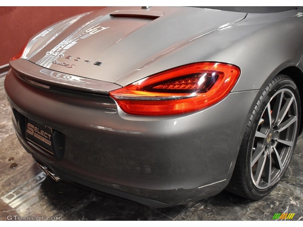 2013 Boxster S - Agate Grey Metallic / Black photo #6