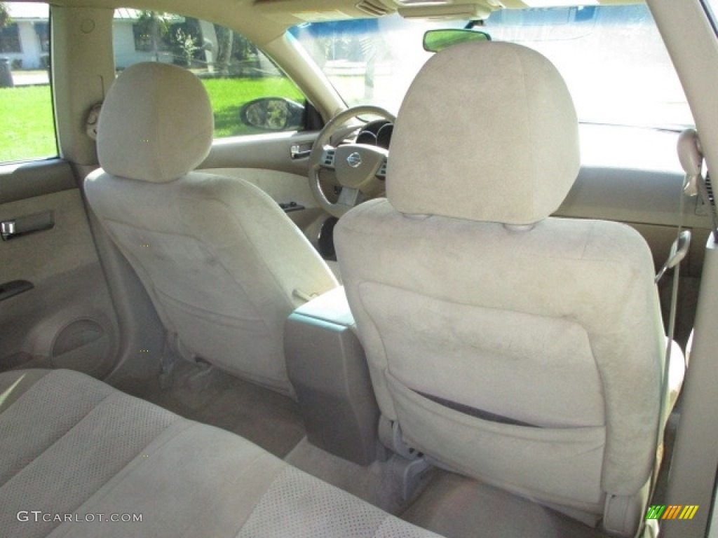 2006 Altima 2.5 S - Satin White Pearl / Blond photo #37