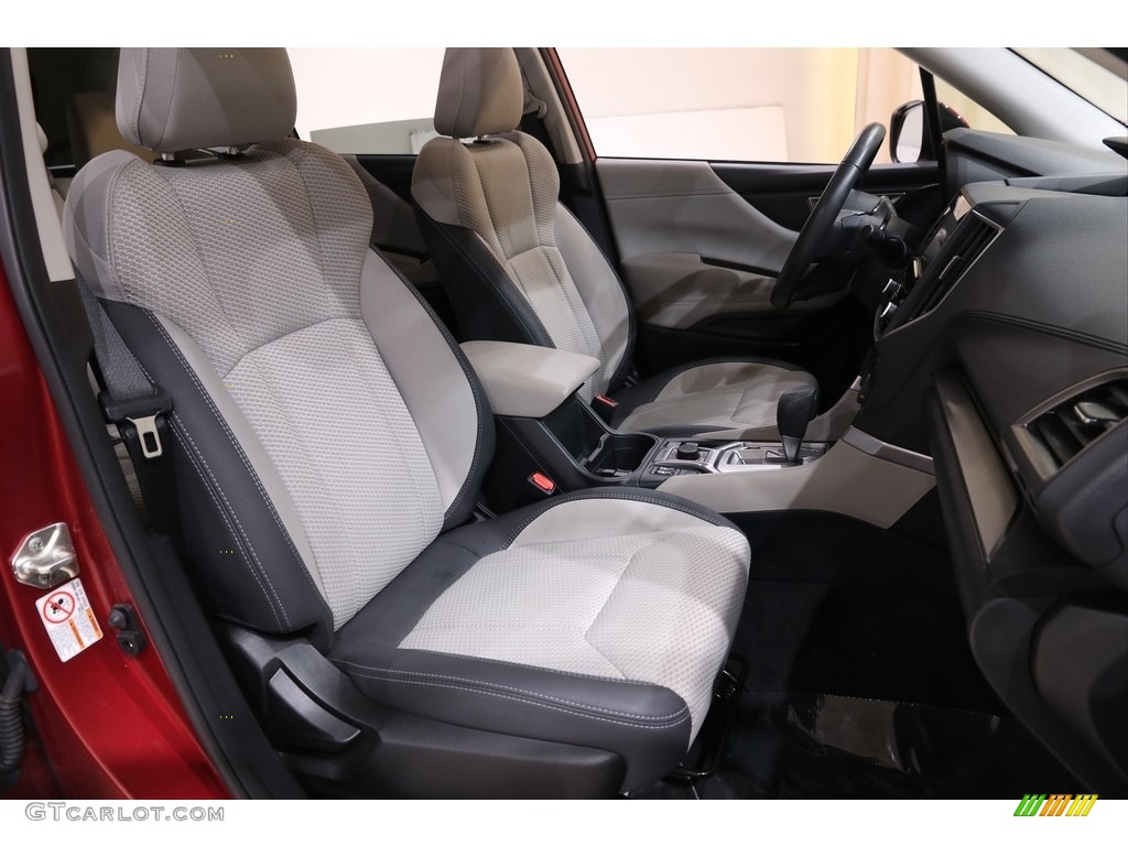 2019 Forester 2.5i Premium - Crimson Red Pearl / Gray photo #16