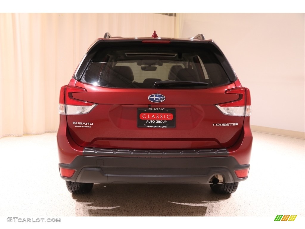 2019 Forester 2.5i Premium - Crimson Red Pearl / Gray photo #19