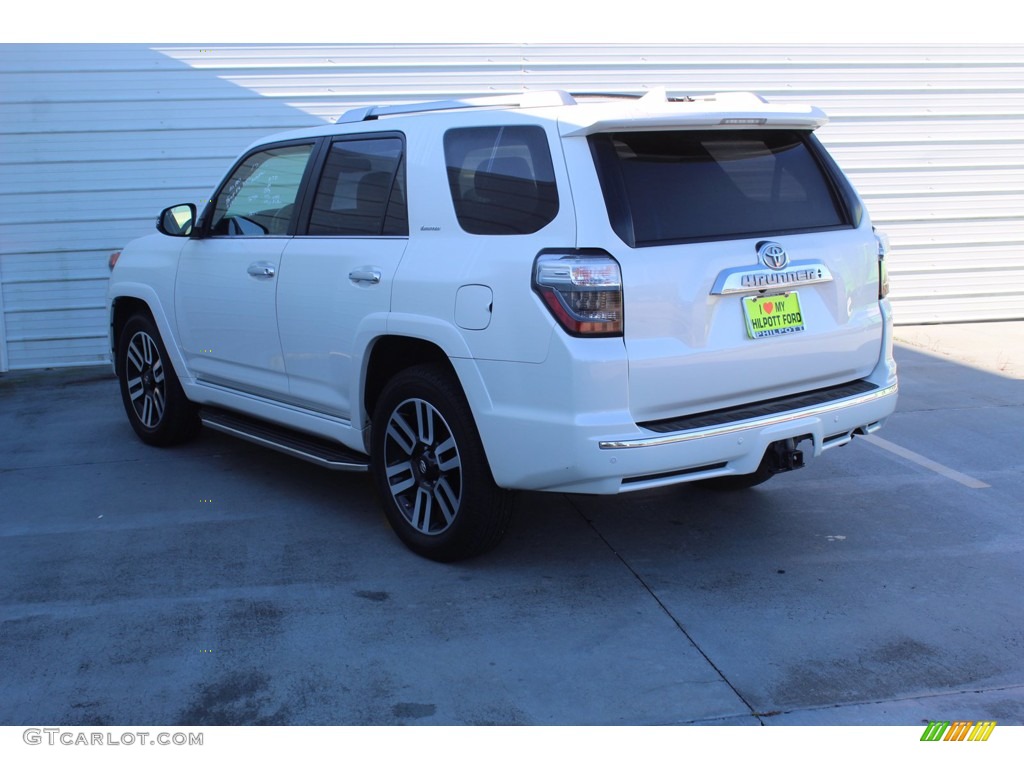 2017 4Runner Limited - Blizzard Pearl White / Sand Beige photo #8
