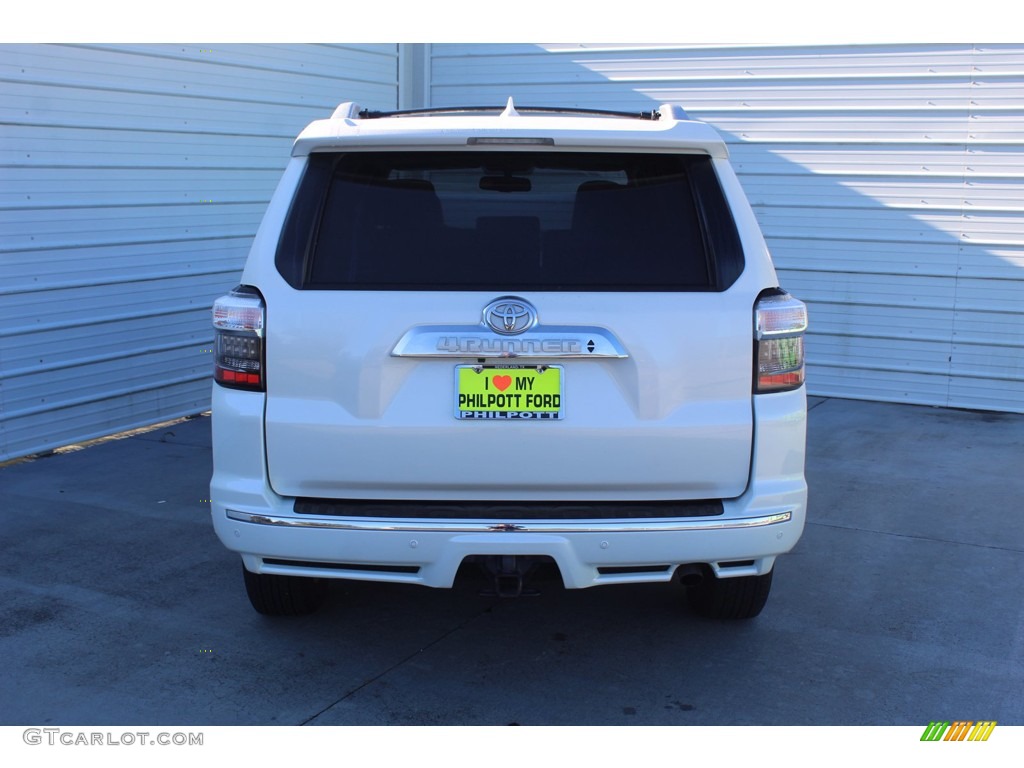 2017 4Runner Limited - Blizzard Pearl White / Sand Beige photo #9