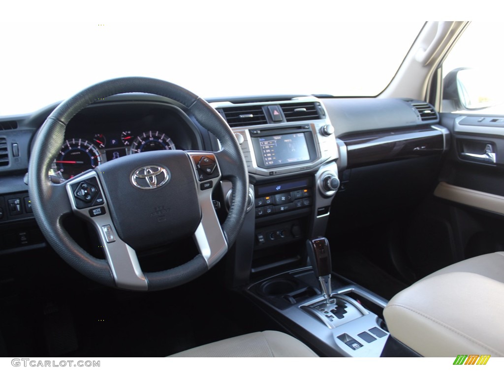 2017 4Runner Limited - Blizzard Pearl White / Sand Beige photo #27
