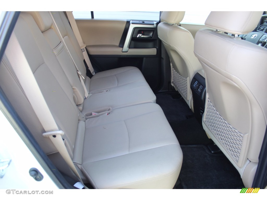 2017 4Runner Limited - Blizzard Pearl White / Sand Beige photo #31