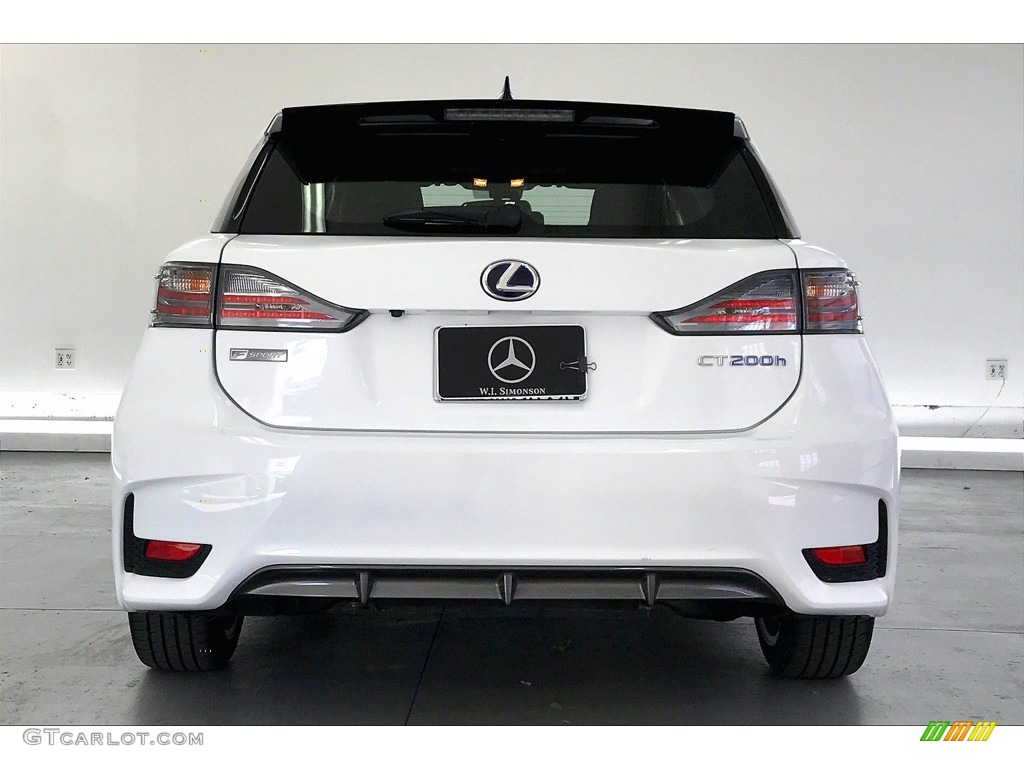 Ultra White 2016 Lexus CT 200h F Sport Hybrid Exterior Photo #140038993