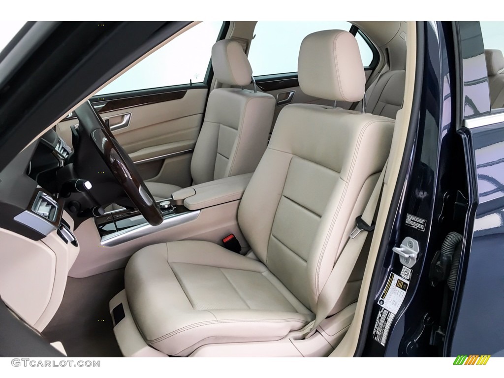 2015 E 350 Sedan - Lunar Blue Metallic / Silk Beige/Espresso Brown photo #15