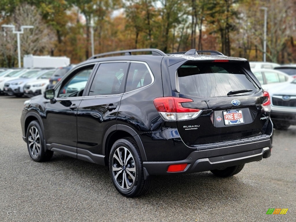 Crystal Black Silica 2021 Subaru Forester 2.5i Limited Exterior Photo #140039845