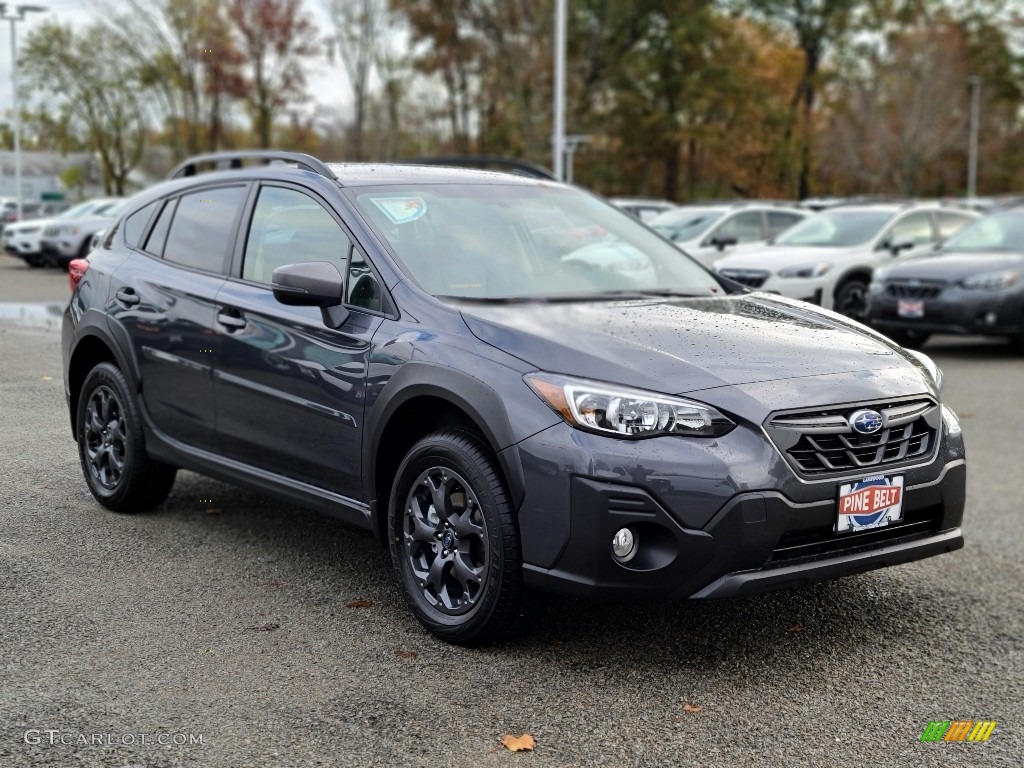 Magnetite Gray Metallic 2021 Subaru Crosstrek Sport Exterior Photo #140040136