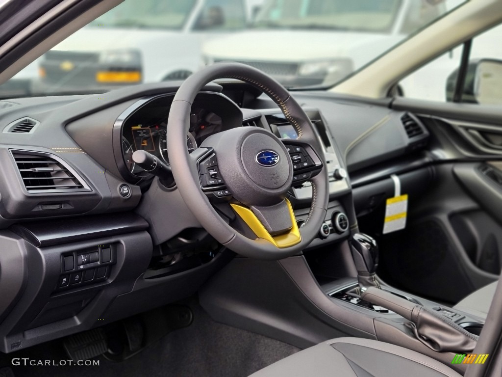 Gray Interior 2021 Subaru Crosstrek Sport Photo #140040457