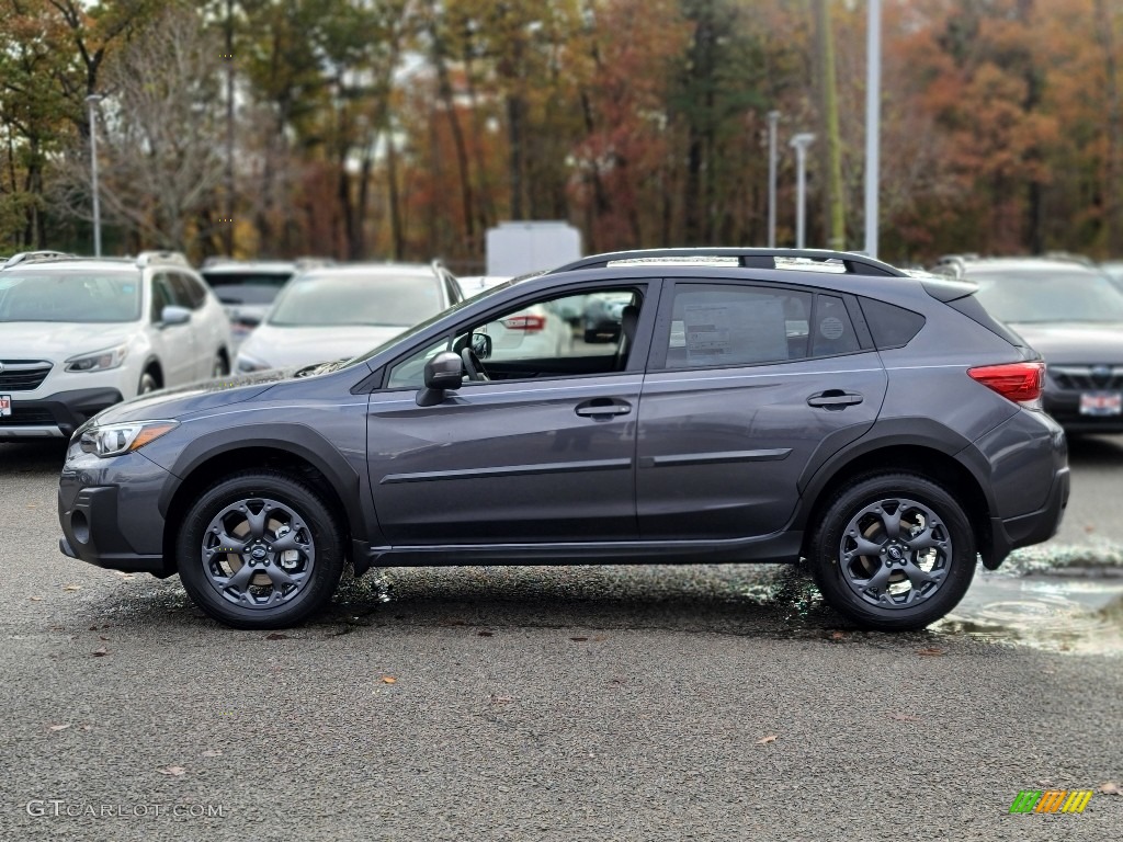 2021 Crosstrek Sport - Magnetite Gray Metallic / Gray photo #4