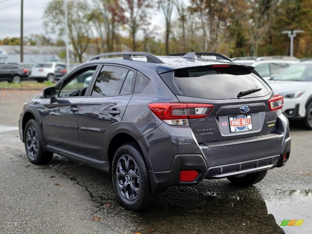 2021 Crosstrek Sport - Magnetite Gray Metallic / Gray photo #6