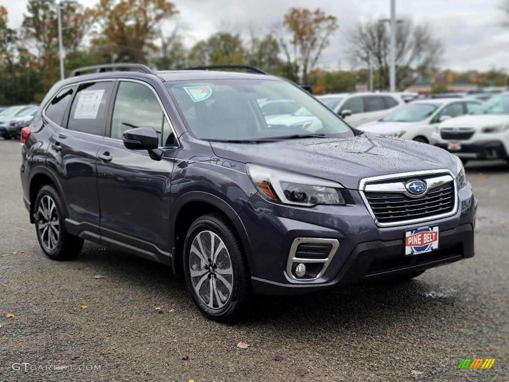 Magnetite Gray Metallic 2021 Subaru Forester 2.5i Limited Exterior Photo #140040922