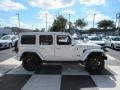 Bright White - Wrangler Unlimited Sahara 4x4 Photo No. 3