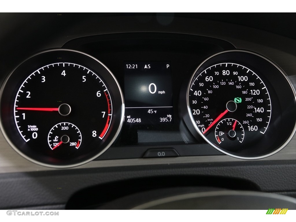 2017 Volkswagen Golf 4 Door 1.8T Wolfsburg Gauges Photos
