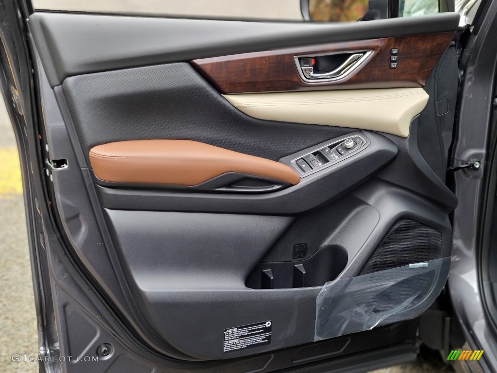 2021 Subaru Ascent Touring Java Brown Door Panel Photo #140041624