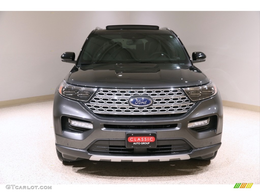 2020 Explorer Limited 4WD - Magnetic Metallic / Ebony photo #2